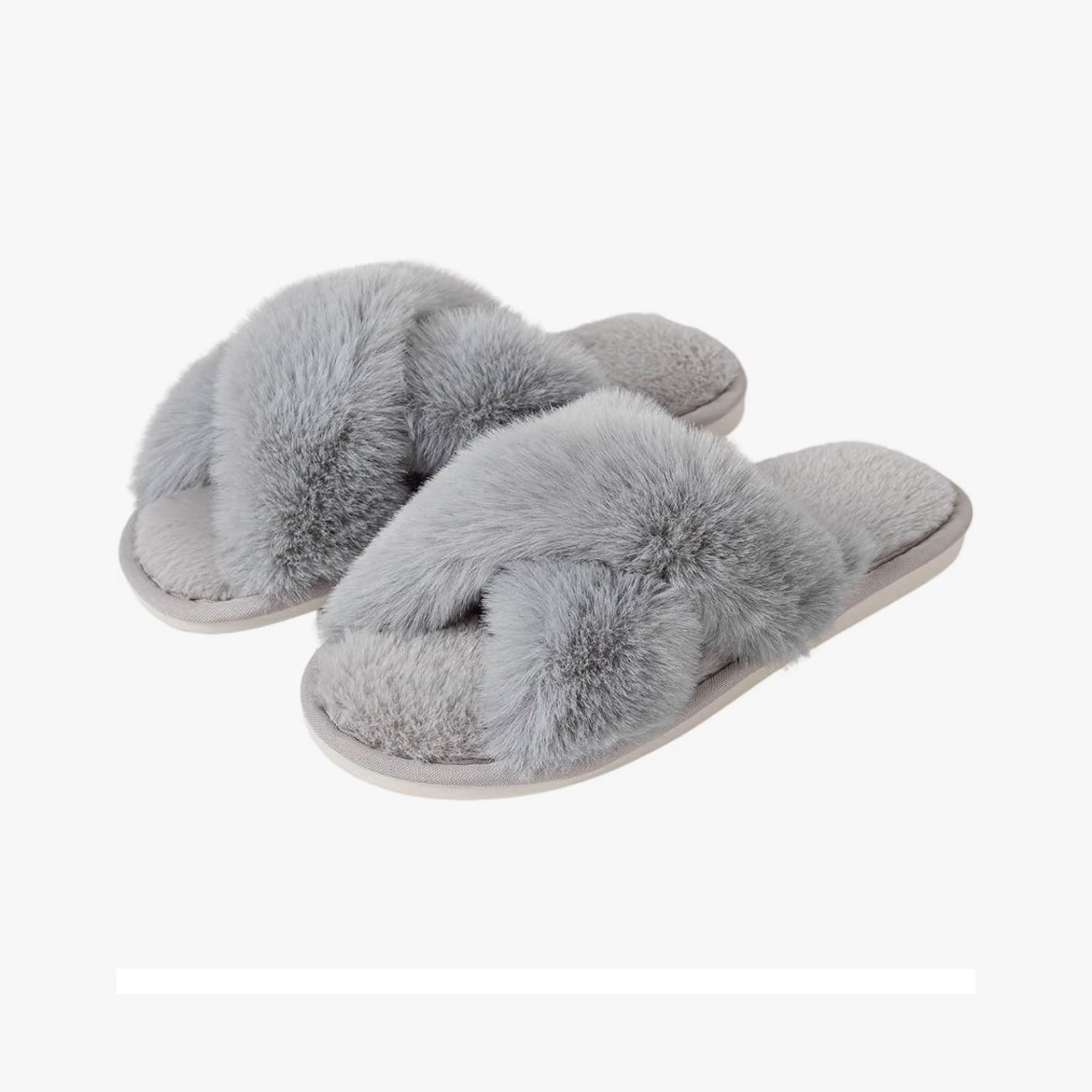 Women's Memory Foam Cross-Band Slippers