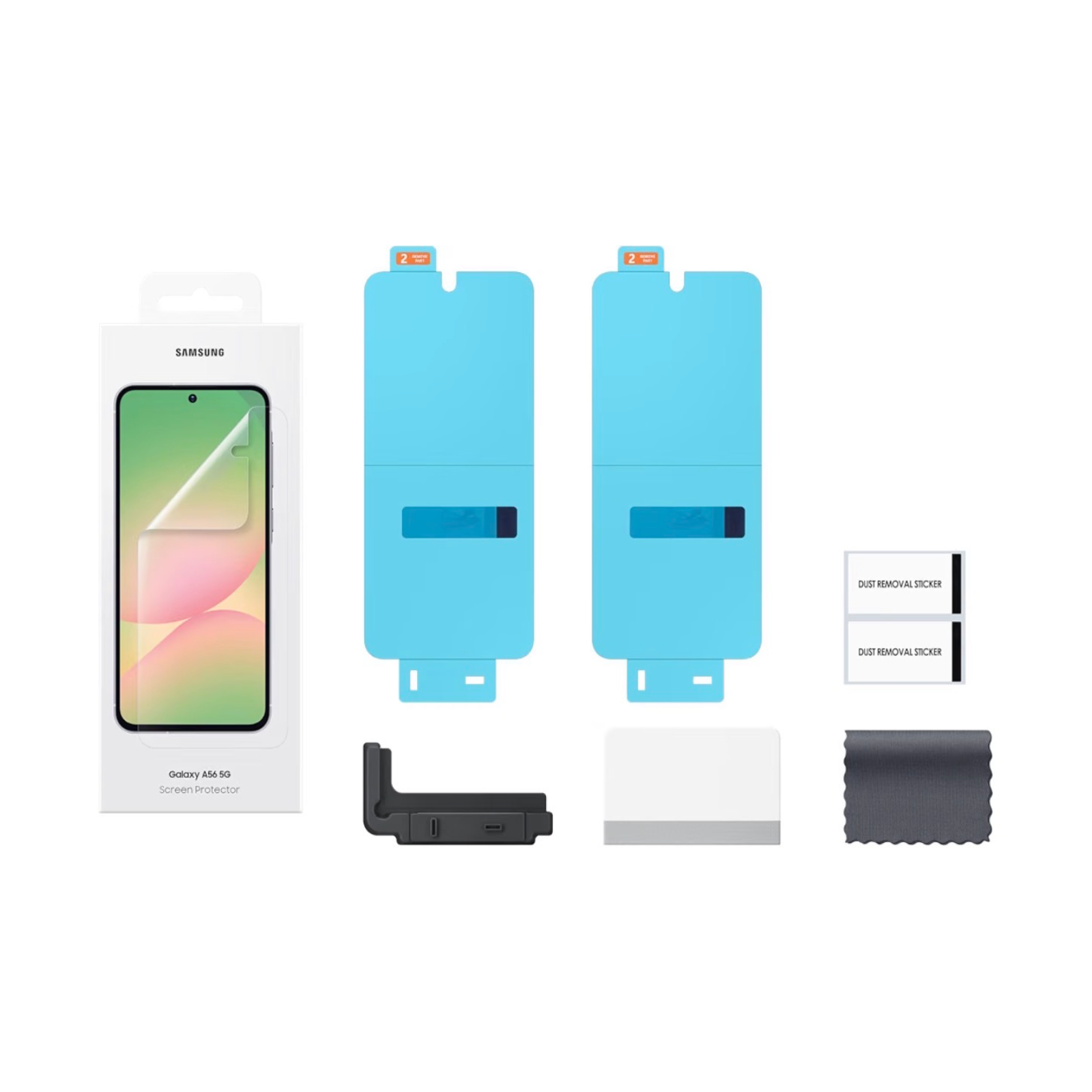 Samsung Galaxy A56 Official Screen Protector 2-Pack – Transparent 3