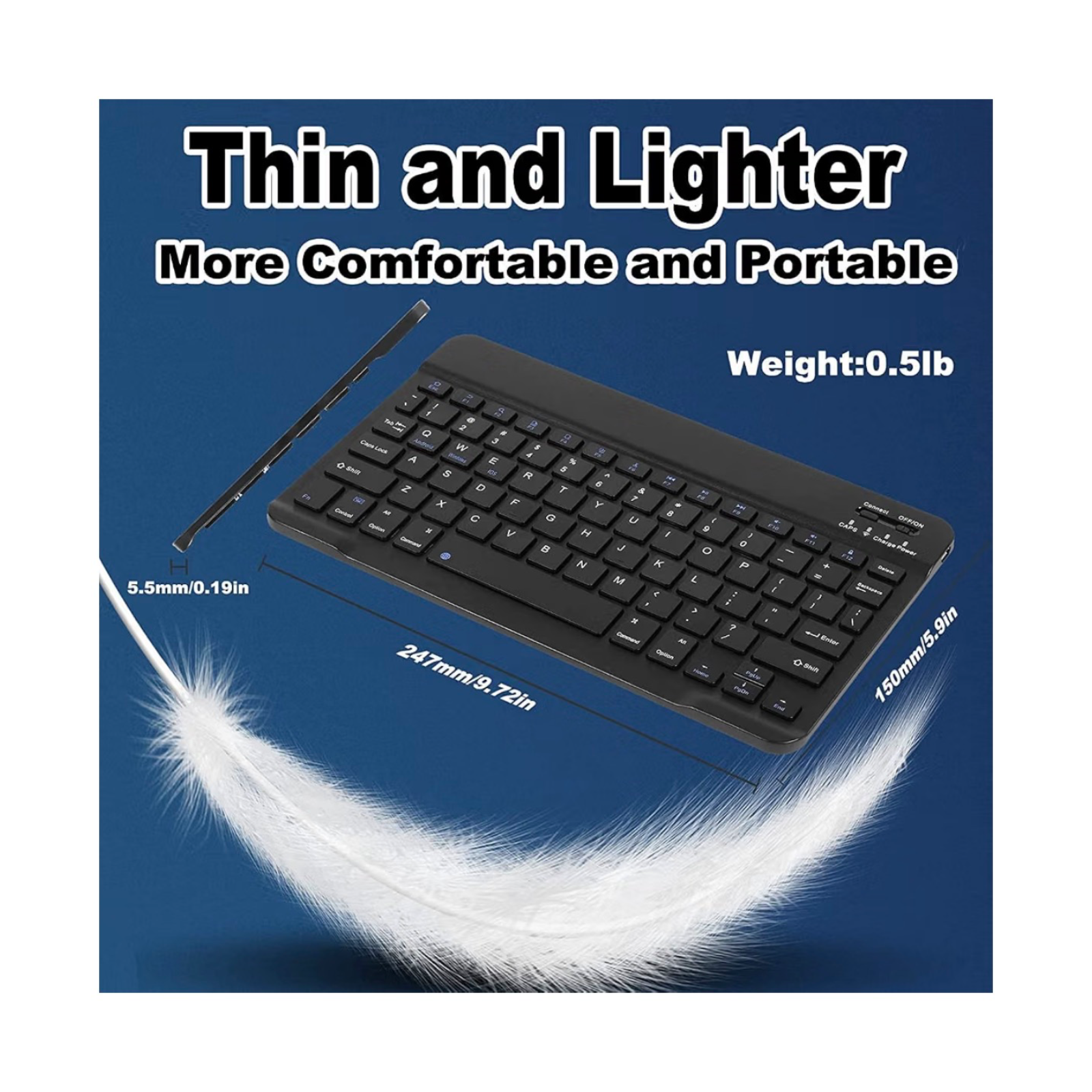 2-in-1 Bluetooth Keyboard And Mouse Set 13