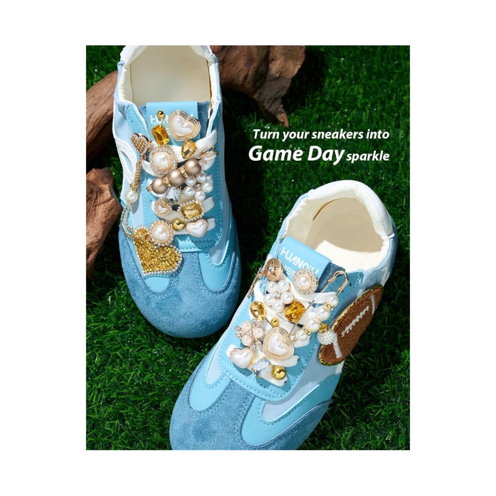 Junk Socks Charms Kit 410Pcs – Gold 5