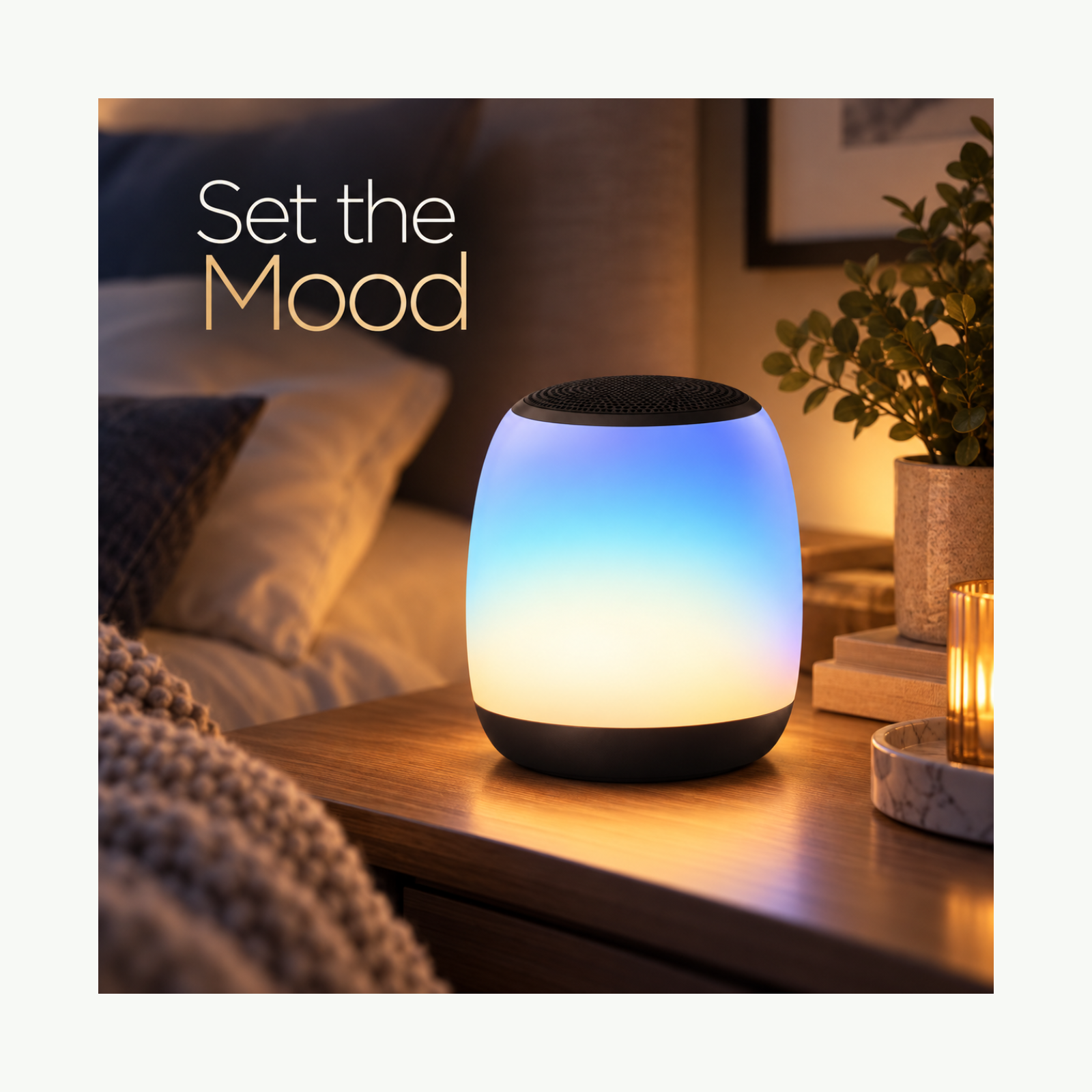 Wireless Speaker And Mood Lamp 4