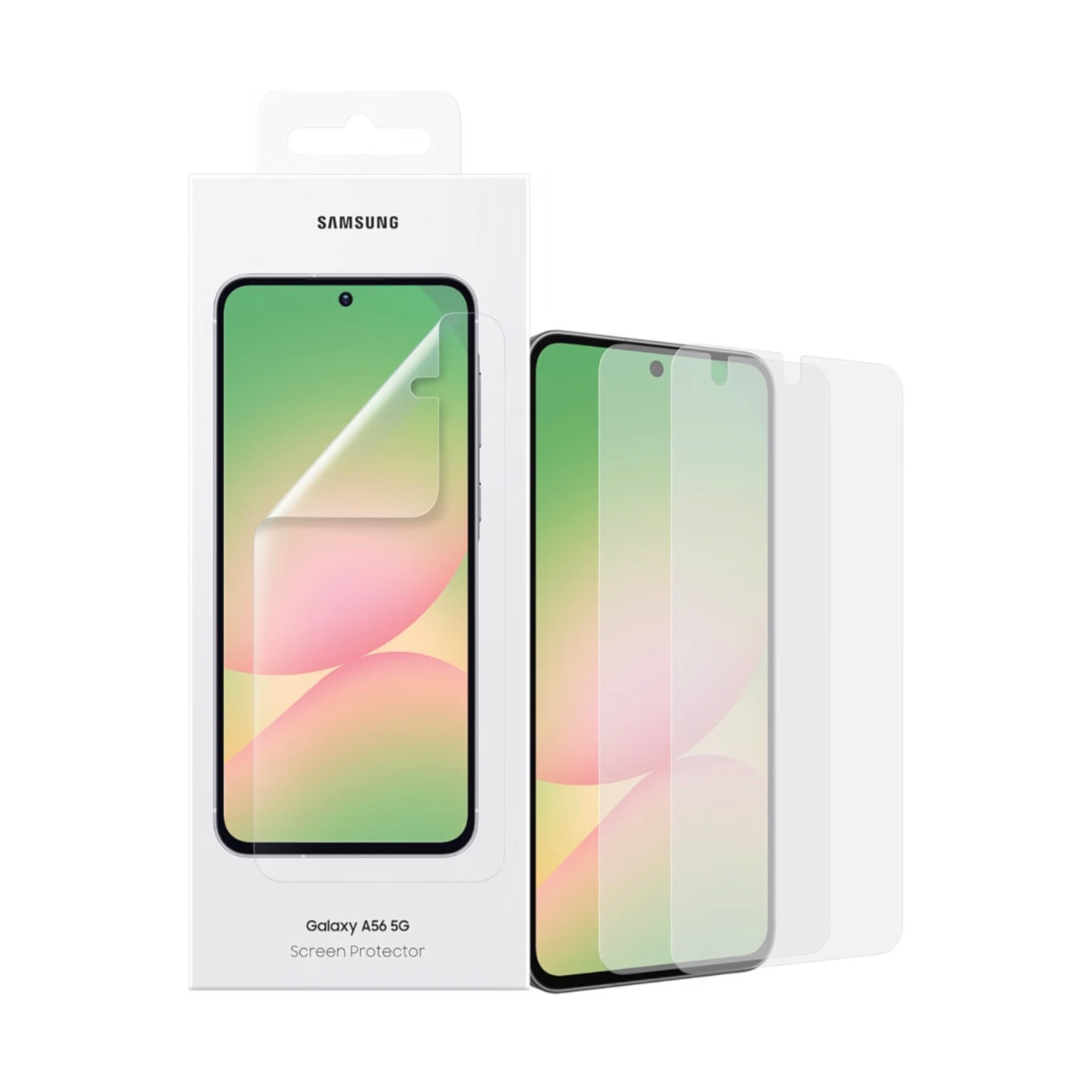 Samsung Galaxy A56 Official Screen Protector 2-Pack – Transparent 1
