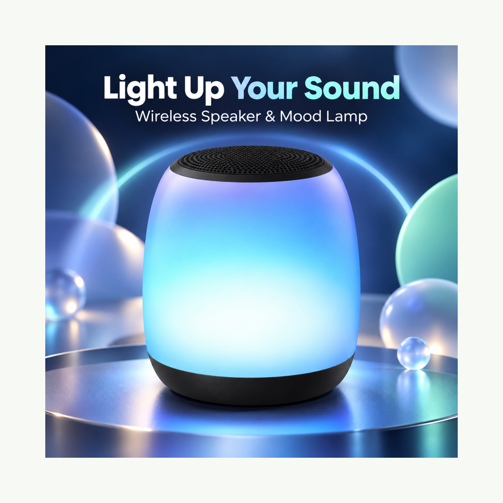 Wireless Speaker And Mood Lamp 6