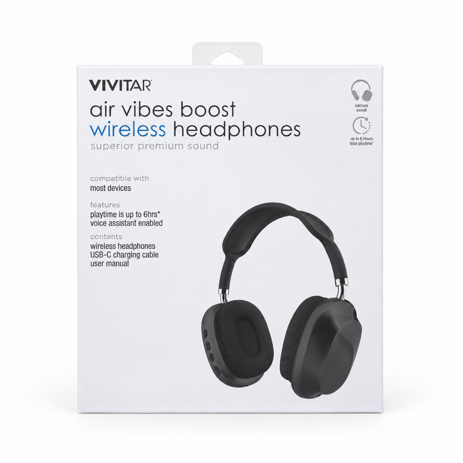 Air Vibes Boost Wireless Headphones 3